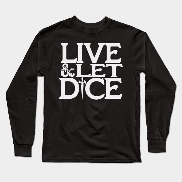 Live and Let Dice 2022 Logo Long Sleeve T-Shirt by CollectingWeekly